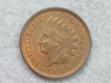 1900 Indian Head Cent - very good detail