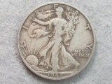 1942-S walking Liberty Silver Half Dollar