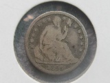 1840 Seated Liberty Half Dime - 90% Silver