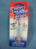Super Duper No. 503Luhr Jensen in original package - Made in Hood River, Oregon