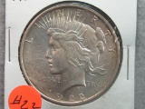 1922-D Peace Silver Dollar - very nice coin! - 90% Silver