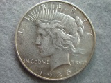 1935-S Peace Silver Dollar - 90% Silver