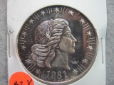 1981 World Wide Mint Inc. American Eagle .999 Silver - Different kind of Am Eagle - rare?