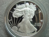 2012 American Eagle Proof Silver Eagle - Beautiful Coin - Certified by US Mint - In case & box