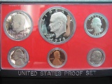 1978 US Proof Set - Black box - acrylic case