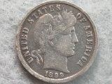 1899 Barber Dime  - 90% Silver