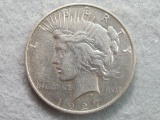 1927-D Peace Silver Dollar - 90% Silver