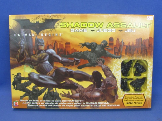 2005 Batman Begins – Shadow Assault Game – 20 Ninjas – Complete in Box