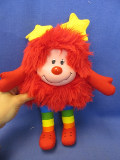 1983 Hallmark Mattel Rainbow Brite Red Sprite Romeo 12"  Tall  - Plush w/ Rubber Face