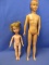 2 Vintage Dolls: Penny Brite (Deluxe Reading Corp, New Jersey) & 1960's Ideal Tammy's Big Brother Te