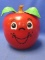 Fisher Price Happy Apple Roly Poly Chime Musical Toy Short Stem Works Great