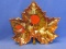 Vintage Dryden Host Springs Arkansas Maple Leaf Dish – Appx 8 1/2” X 9”