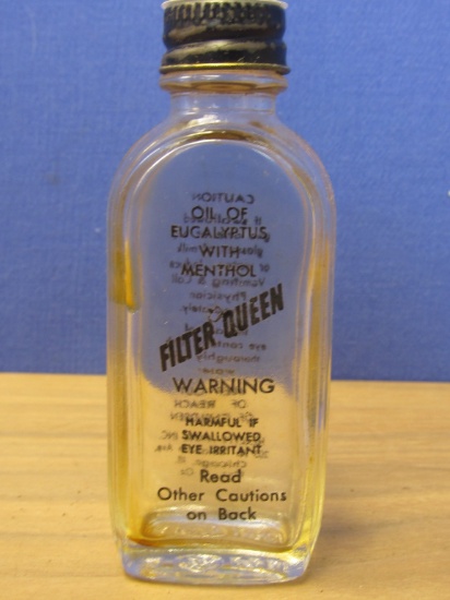 Filter Queen Oil of Eucalyptus with Menthol  - Harmful if Swallowed – Health-Mor Inc. Chicago 4” T G