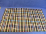 Fabric Remnant – Plaid Wool  - Yardage Unknown