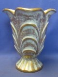Vintage 7 1/2” Tall Stangl – Antique Gold 3217 Hand Painted Vase