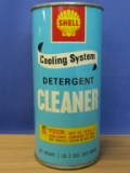 Shell Cooling System Detergent CLEANER 1 Lb 2 Oz. 6 1/2” Tall x 3” DIA Tin – Bright Graphics