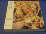 1986 Forver Ours Marilyn Monroe Jigsaw Puzzle (opened)