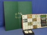 Vintage KLING Playing Cards Windproof Magnetic Playing Cards Set 1 Full deck & 1 partial missing 4 o