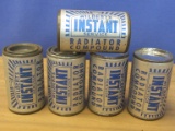 5 Vintage Cans of  “Wilbert's Instant Service Radiator Compound”- Each 2 1/2” T x 1 1/2” DIA