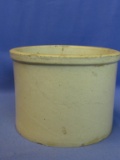 Vintage Stoneware Crock – 5 1/2” Tall x 7 1/2” DIA – Hairline Cracks