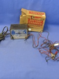 Vintage Woodward Schumacher Electric Corp Power House 6V-12V Battery Charger in orig. Box