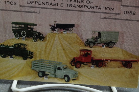 1902-1952 GMC Trucks 50 Year Anniversary Advertising Postcard UNUSED