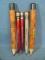 Oversized Novelty Pencils and Pencil Shaped Cases – Spencer, Iowa, South Dakota, Brainerd Minn