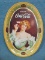 Small Metal Tray / Tip Tray - “Drink Coca-Cola” - Featuring Woman with Glass of Coca Cola – 6”