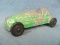 Vintage Toy Race Car #4 – Made by Irwink? - Made in N.Y. U.S.A. - 6” long – Axles slightly bent