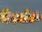 Lot of Small Plastic Toys – Many Berenstain Bears, Burger King Toys, and Several Others, See Photos