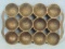 Cast Iron Mold – Unsure of Specific Use – 12 Half Circles and 2 ¼” diameter – Marked 6 and P