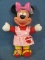 Disney's Minnie Mouse Doll – Cloth body with Plastic Head – 14” tall – See Description