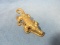 Small Brass Alligator/Crocodile Clip – 4 1/8”L
