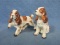 Pair of Dog Salt & Pepper Shakers – Cocker Spaniel? - Ucagco Japan – Great condition