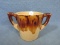 Robinson Ransbottom Pottery Co. Stoneware Double Handled Mug – Brown Drip - “R.R.P. Co USA” - Crazin