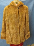 Vintage Sheared Mink Jacket – Kersten's Furs Rochester, Minn. – Lined – Modern Size 12-14 Petites