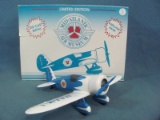 Mid-Atlantic Air Museum Airplane Bank – Die Cast Metal – Limited Edition – Appears new in Box