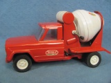 Tonka Truck Cement Mixer Pickup Truck – Metal Construction – 9” long, 5” tall and 4” wide
