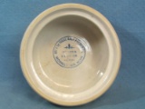 Stoneware Feeder - “Ideal Salt Feeder Co.” - Morristown, Minnesota – 9 ½” diameter – 5 ¼” tall