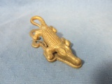 Small Brass Alligator/Crocodile Clip – 4 1/8”L