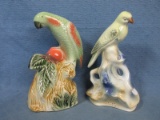 2 Bird Figurines – Made in Brazil – 6 3/4”T – Great condition
