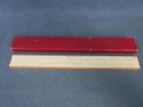 Frederick Post Co. Slide Rule No.1447 – In original box – 11”L – Made in Japan – As shown