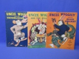 Lot of 3 Vintage Uncle Wiggily Books – 1943 Copyright – by Howard R. Garis – vintage condition w/ ed