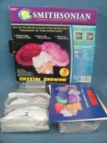 Smithsonian Crystal Growing Kit - “Safe and easy to Do” - Grows 3 Crystals – Appears complete