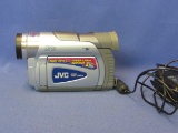 JVC Digital Video Camera Model GR-D30U – Missing Battery Pack – Works w Cord