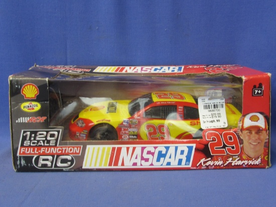 1:20 Scale Full Function R/C  Nascar Race Car #29 Kevin Harvick – Toy is NIB – Box is crushed