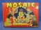1938 Game “Mosaic” by Transogram – Different Colored 'Marbles' Create Pictures
