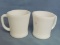 Two Fire King D Handle Coffee Cups – Oven Ware