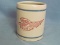 Red Wing Blue Striped Stoneware Crock