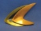 Retro Mid Century Copper & Brass Pin/Brooch – Signed “Kim” - 3 1/4” long